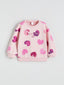 LCW Kids Heart Printed Girls Sweatshirt