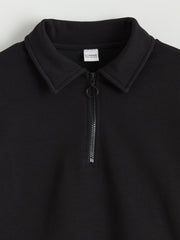 LCW Kids Polo Neck Girls Sweatshirt And Tracksuit Bottoms