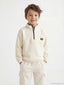 LCW Kids Boys Funnel Neck Fleece Sweatshirt
