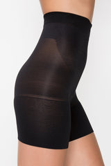Black Silhouette Shaper Tights-Pentilicious