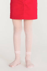 Black Pretty Cross Tights