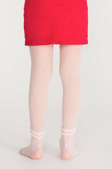 Black Pretty Cross Tights