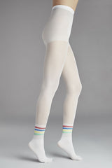 Rainbow Stripe Tights