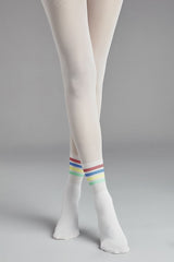 Rainbow Stripe Tights