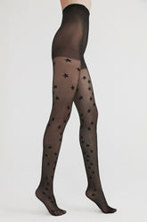 Black Cool Star Tights