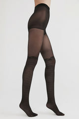 Black Chıc Lace Tights