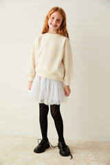 Black Patterned Tights