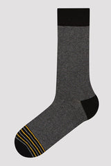 Black Boys Pug 3In1 Socks