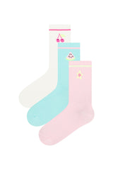 G Fruits 3In1 Socks