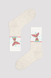 Girl Mermaid Tail Socks
