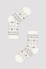 Marshmellow Girls G. Glitter Heart Soket Socks