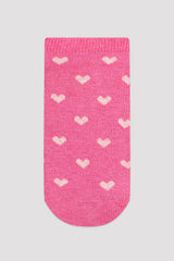 Multi Colour Girls Ballerina 3In1 Liner Socks