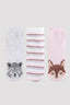 Multi Colour G.Stripe Fox Rakkun 3In1 Soket Socks