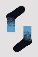 Navy Blue Boys B.Lets Go 2In1 Soket Socks
