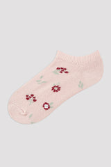 Multi Colour Girls Retro 4In1 Patik Socks