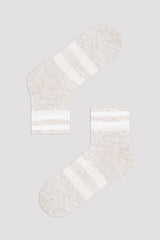 Girl Mommy Stripe 3In1 Socks