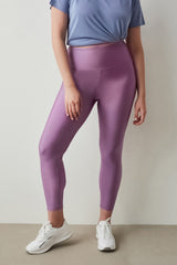 Purple Shiny Legging