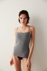 Anthracite Cami Cup Top