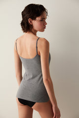 Anthracite Cami Cup Top