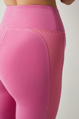 Dark Pink Breathable Legging