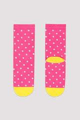 Girls Rainbow World 2In1 Socks