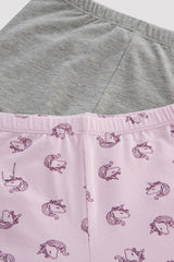 Mix Girls Pretty Unicorn 2In1 Legging