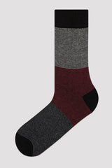 Multi Men Blok Line 3In1 Socks