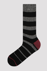 Multi Men Blok Line 3In1 Socks