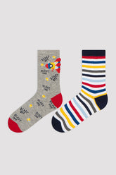 Boys Space Dream 2In1 Socks