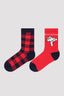 Gingerbread 2In1 Socks