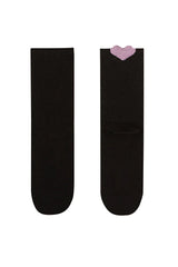 Girls Cutie Hearts 3In1 Socks