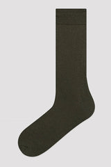 Men Solid Basic 2In1 Socks