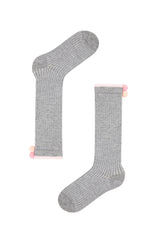 Girls Puff Socks