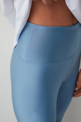 Bl Blue Shiny Legging