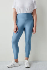Bl Blue Shiny Legging