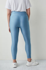Bl Blue Shiny Legging