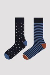 Men Tri Line 2In1 Socks