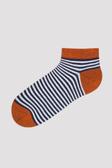 Mix Dark Stripe 3In1 Liner Socks