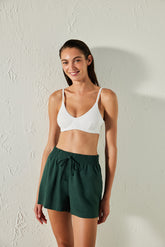 Natural Green Shorts