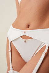 Bridal Wow Satin Jartiyer