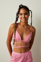 Begony Pink Bu4u Flex Strappy Non-wired Bra