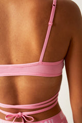 Begony Pink Bu4u Flex Strappy Non-wired Bra