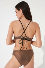 Bronze Chink Bronze Bra Bikini Top