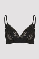 Black Glam Lace Bra