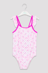 Multi Colored Girls Shiny Suit