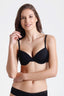 Black Daylift Underwire Non-Padded Bra