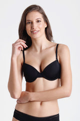 Black Daylift Underwire Non-Padded Bra