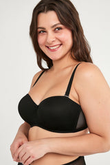 White Underwire Non-Padded Lotus Bra