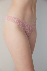 سليب برازيليان بينك بشكل حرف V تينا