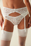 Bridal Lotus Lace Jartiyer